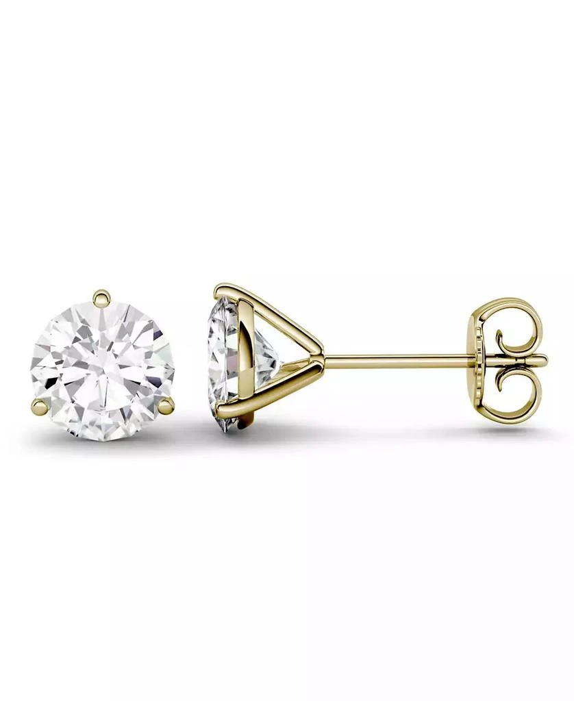 Charles
Colvard Moissanite Martini Stud Earrings (2 ct. t.w. Diamond Equivalent) in 14k White or Yellow Gold 1