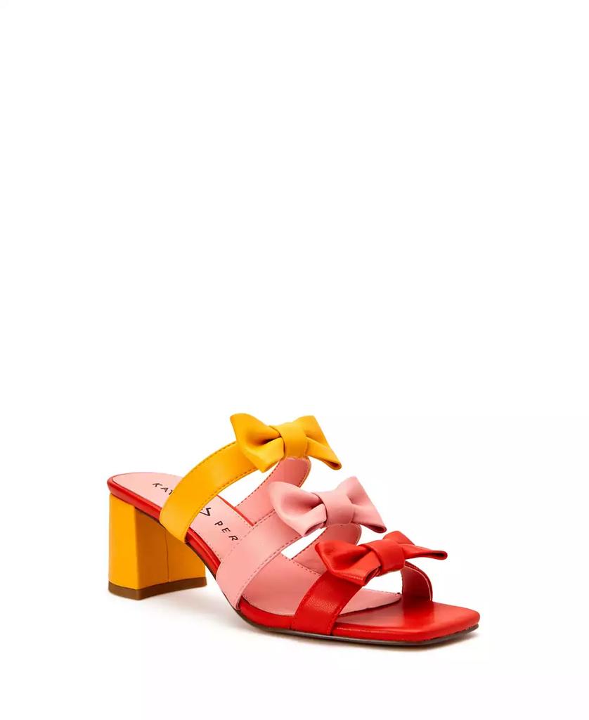 Katy Perry Women's The Tooliped Block Heel Bow Sandals