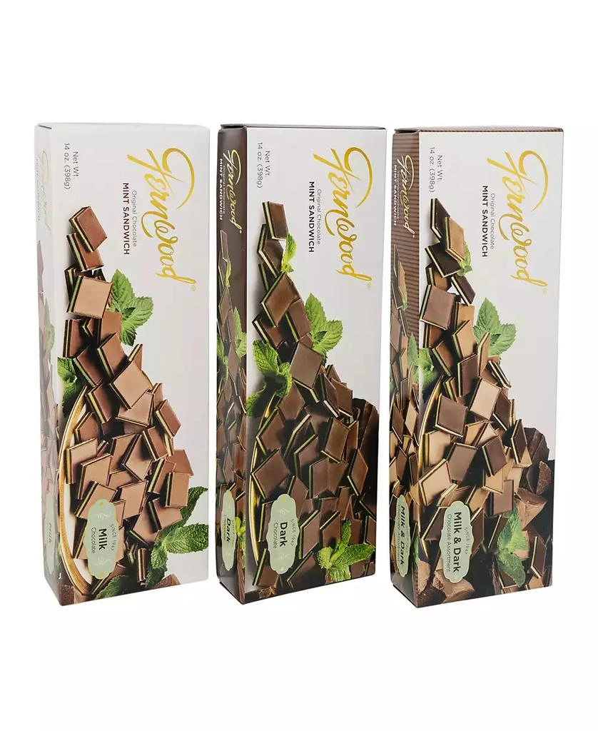 Fernwood Candy Assorted Mint Chocolate Sandwich Bundle, 3 Piece 1