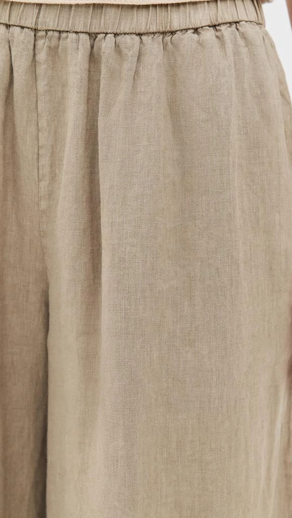 James Perse Lightweight Linen Culotte Pants 5