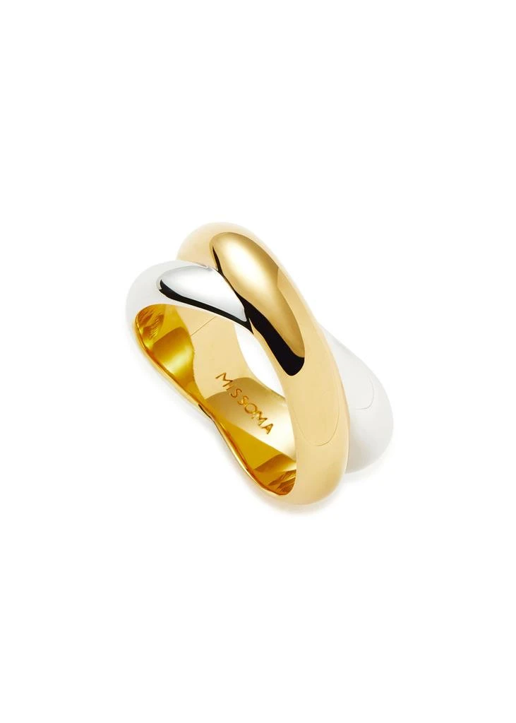 Missoma X Lucy Williams Chunky Entwine ring 3