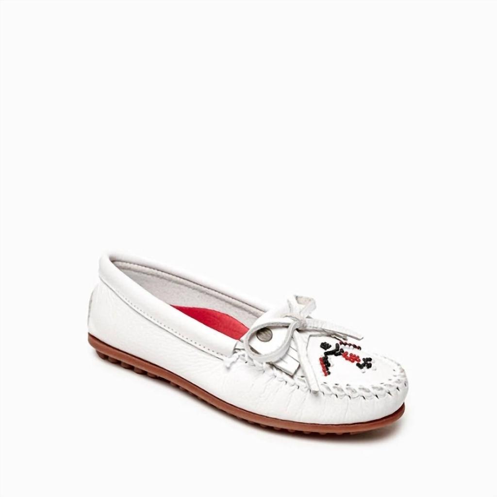 Minnetonka Minnetonka - Women's Thunderbird Animikii Hardsole Moccasin