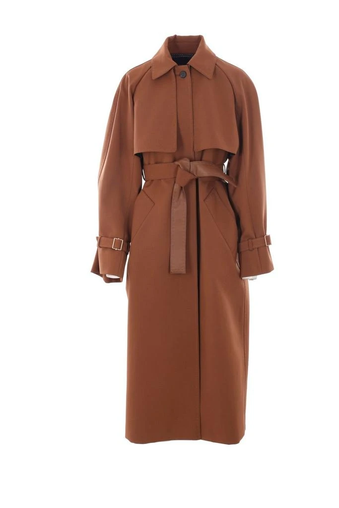 MAX MARA ATELIER Max Mara Atelier Cosimo Belted Button Detailed Coat 1