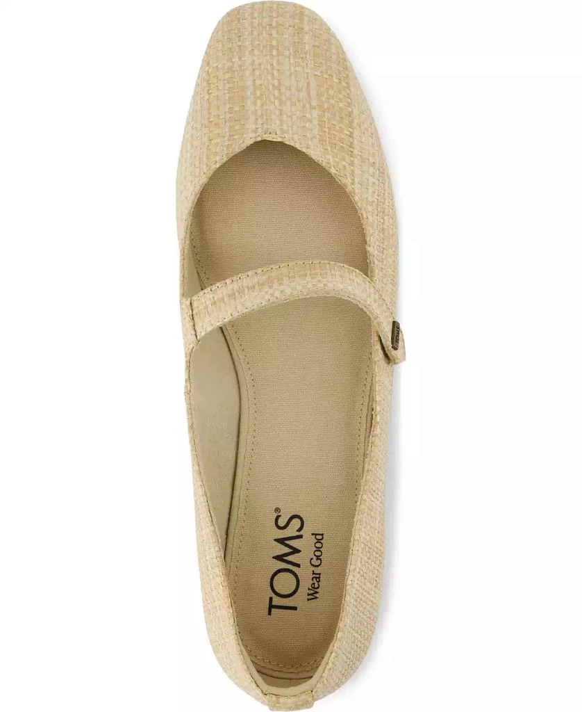 TOMS Women's Bianca Mary Jane Slip-On Flats 4