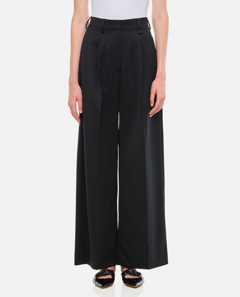 Simone Rocha Pleated Wide Leg Trousers