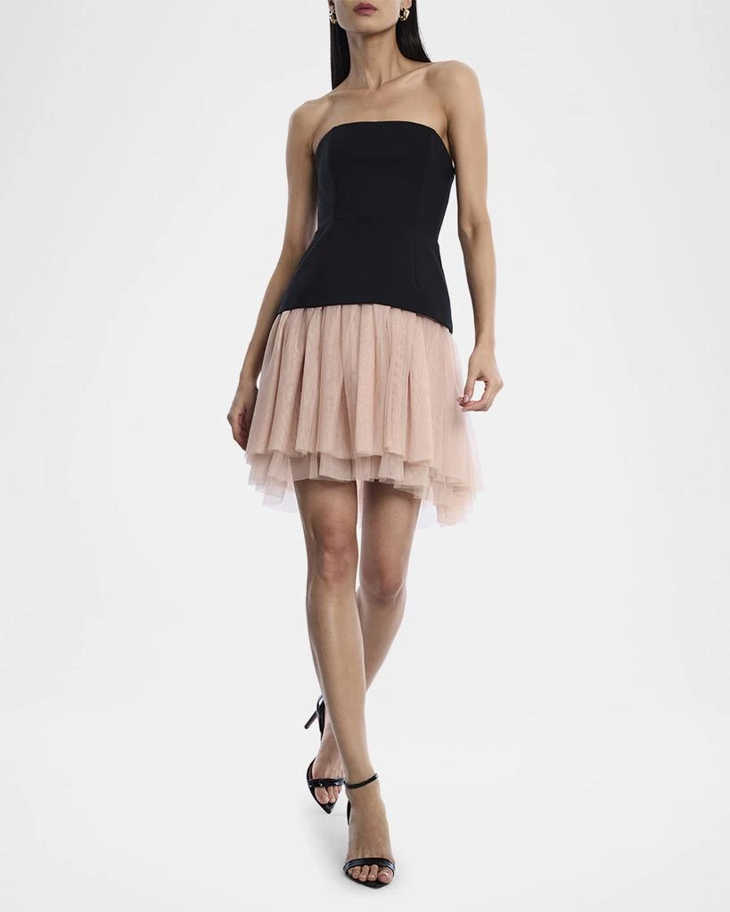BCBG Strapless Tutu Mini Dress 2