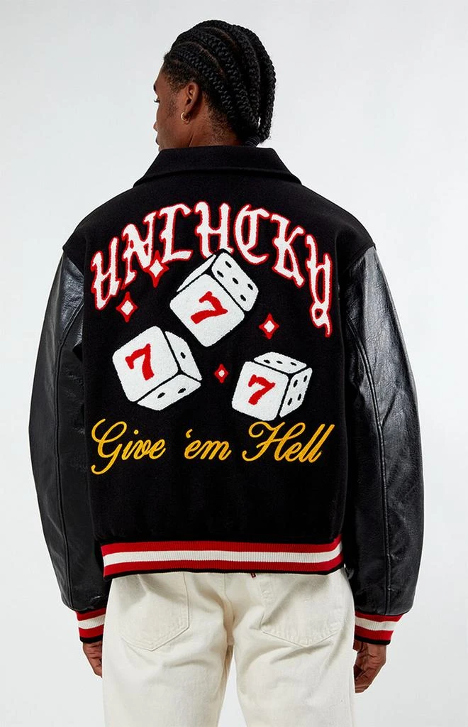 PacSun Unlucky Varsity Jacket 3