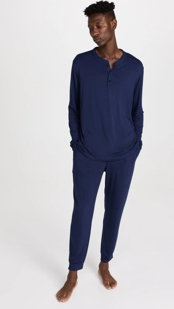 Eberjey Henry Modal Long PJ Set 1