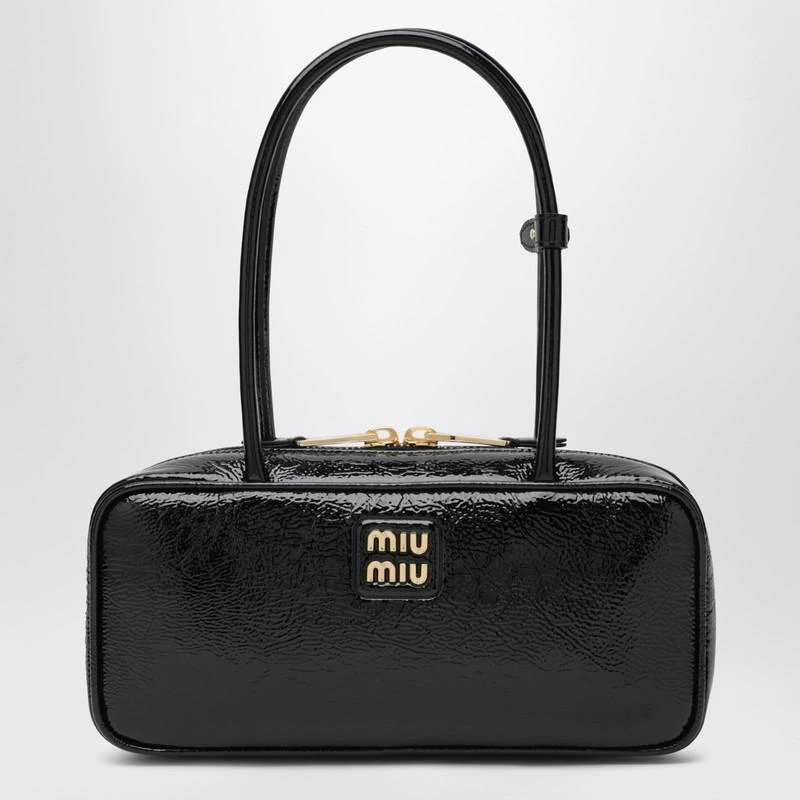 Miu Miu Black Beau bag in naplak patent leather 1