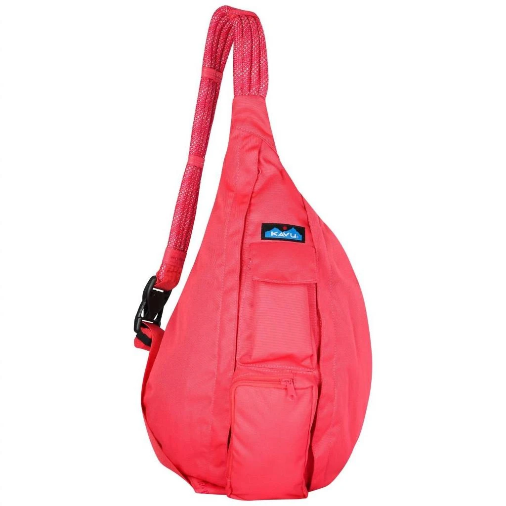 KAVU Men's Rope Sling Bag In Flamingo 1