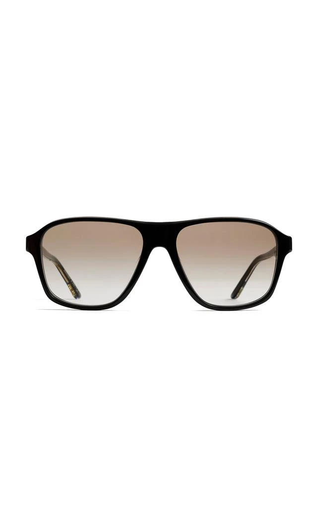 Khaite Khaite x Oliver Peoples 1978C Aviator-Frame Acetate Sunglasses - Moda Operandi 1