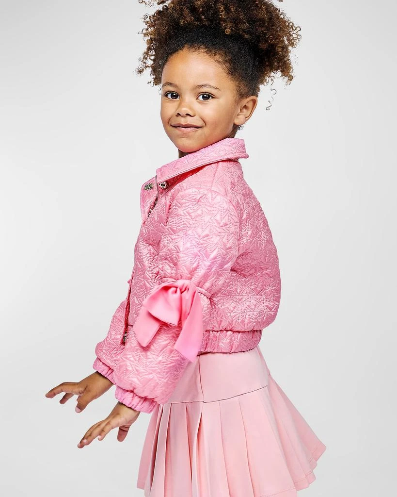 Hannah Banana Girl's Pink Pleated Skirt, Size 2T-10 4