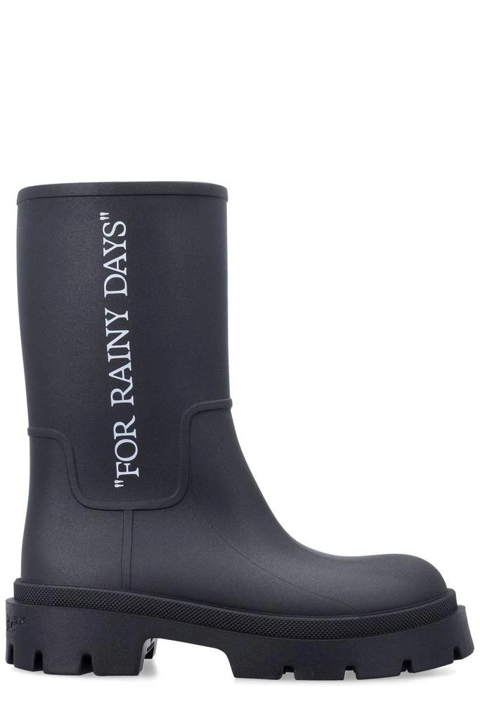 Off-White Off-White Reboot Rainy Days Round Toe Boots 1