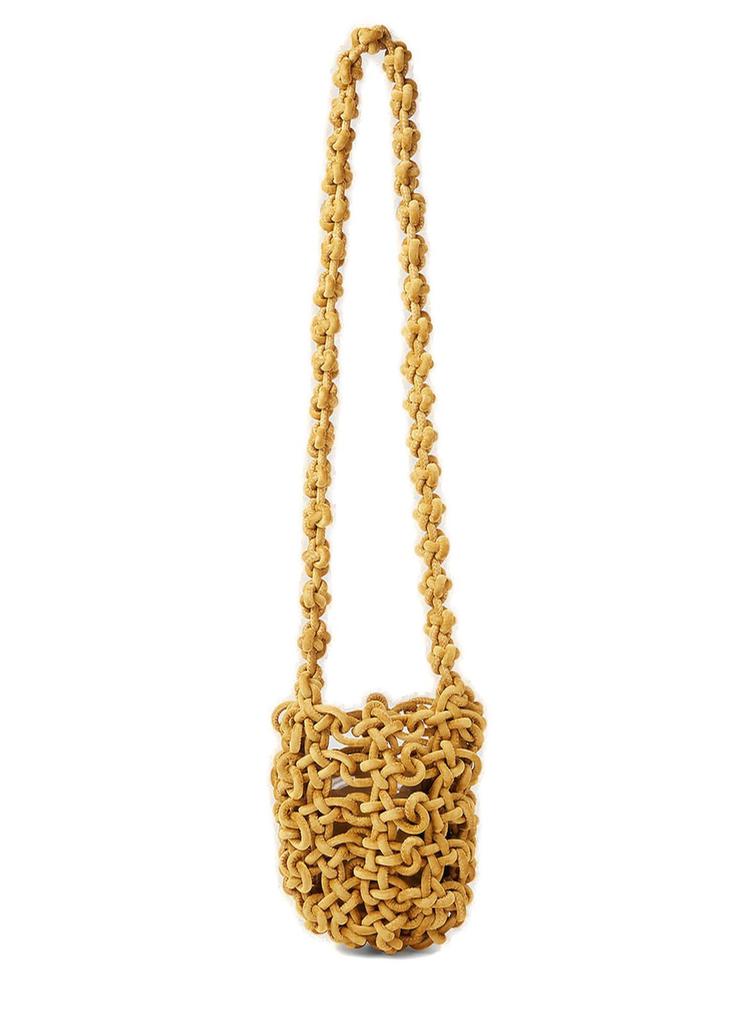 Kara Kara Velvet Knotted Tech Pouch