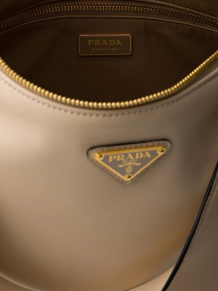 Prada Prada Aimée Large Leather Shoulder Bag 4