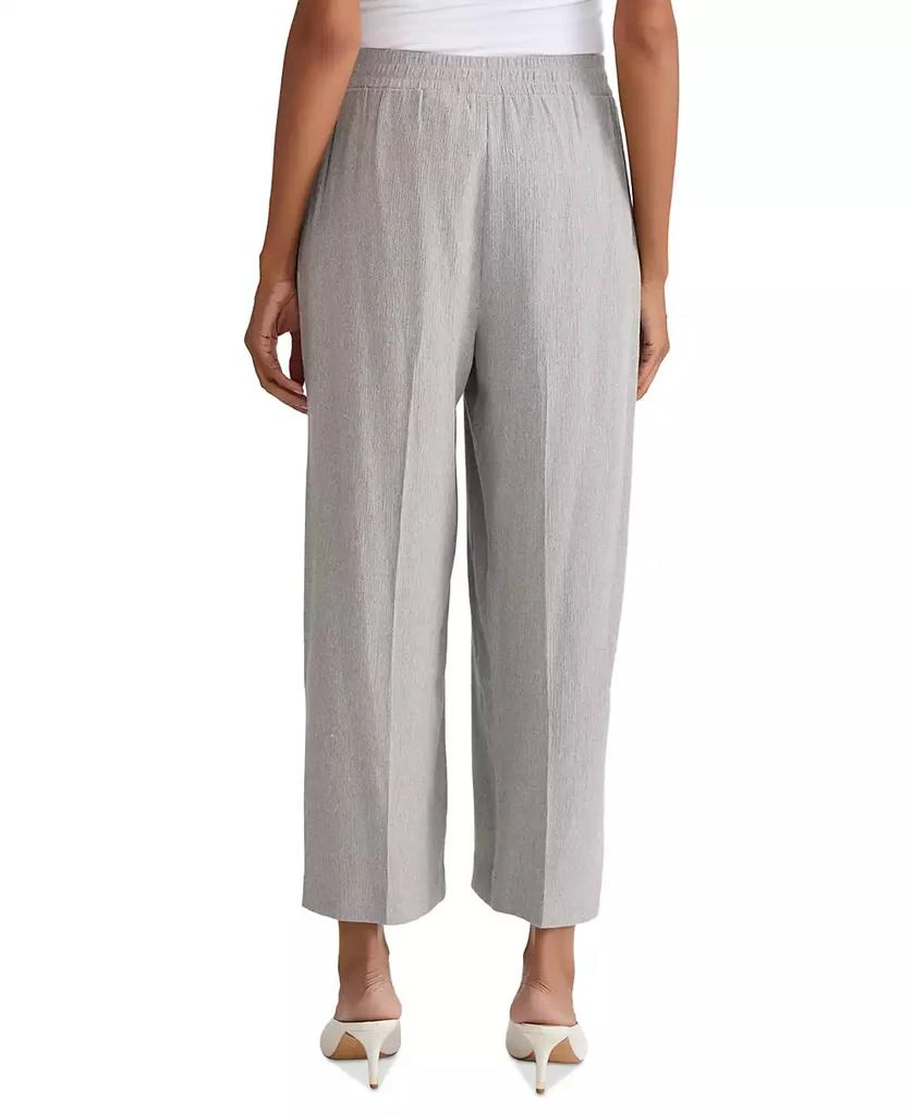 Kasper Women's High Rise Cropped Pull-On Pants 5
