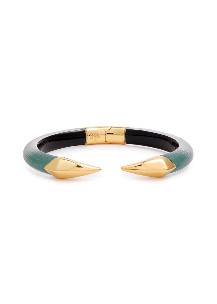 Alexis Bittar Pyramid Lucite and 14kt gold-plated bracelet 1