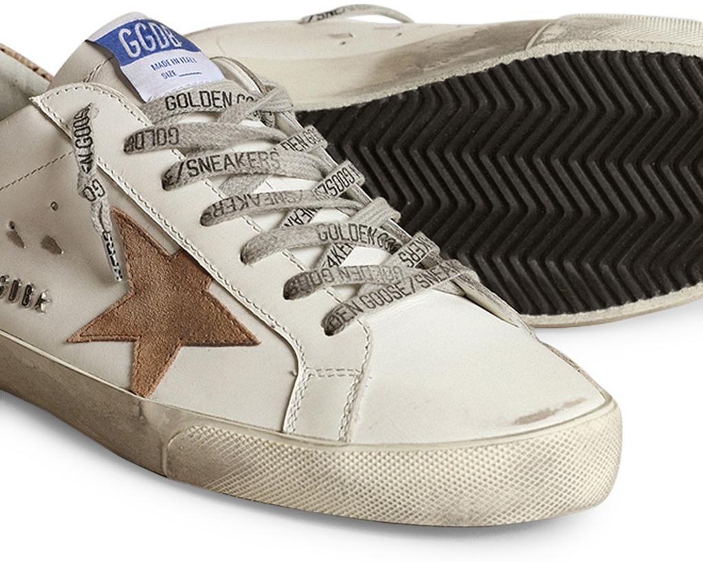 スニーカー GOLDEN GOOSE DELUXE BRAND Super-Star Classic with List leath Golden Goose Super Star Classic with List, Glitter Star