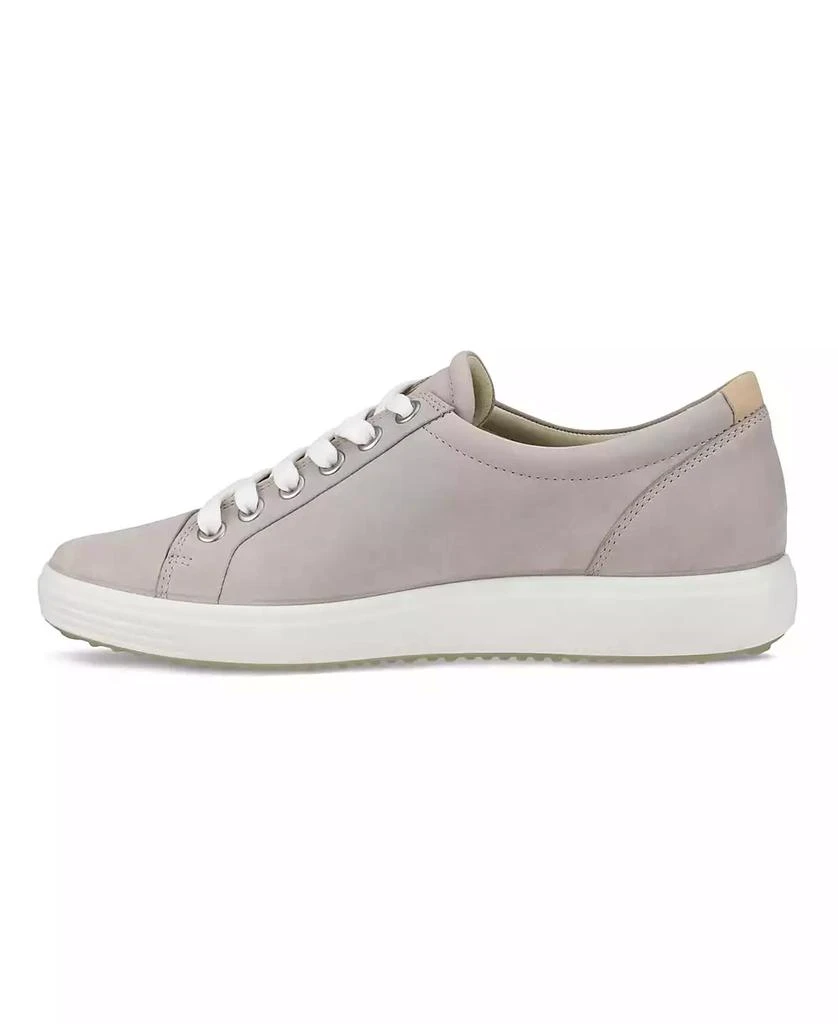 ECCO Women's Soft 7 Nubuck Leather Sneaker 8