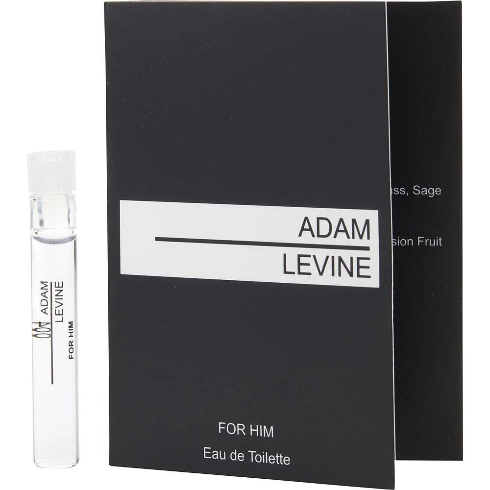 Adam Levine By  Edt Vial On Card Men 1