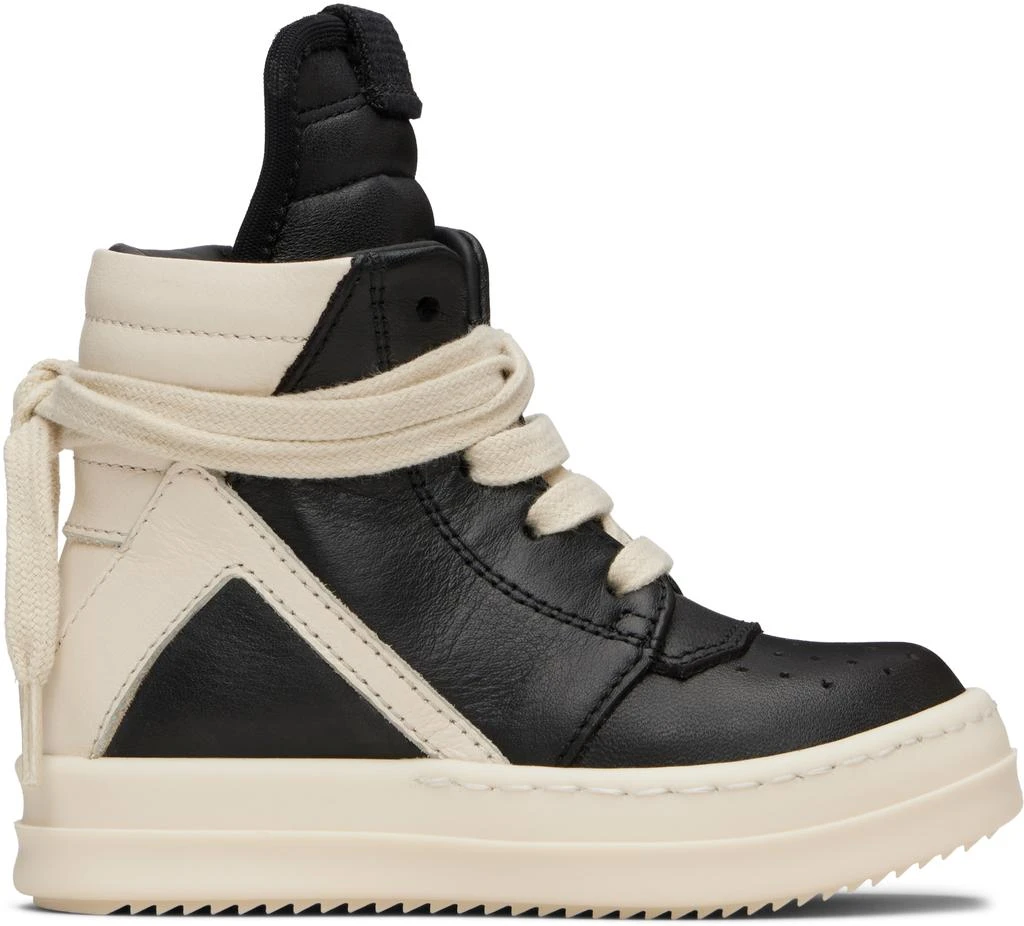 Rick Owens Baby Black Hollywood Babygeo Sneakers