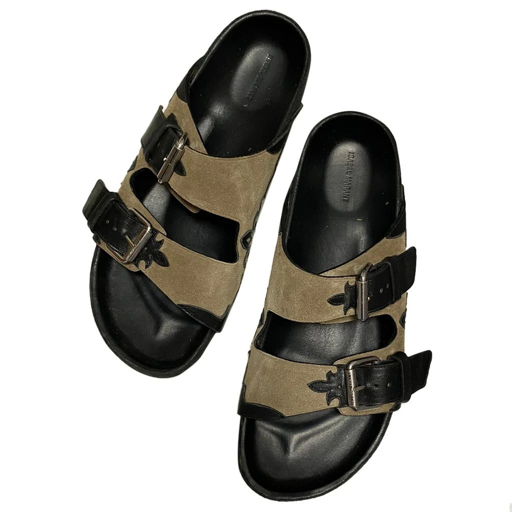 Isabel Marant Isabel Marant Lenny leather sandals 1