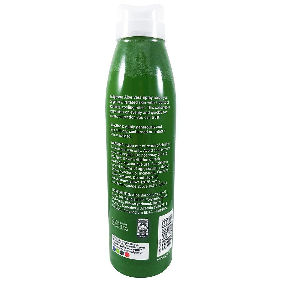 Walgreens Aloe Vera Spray 2