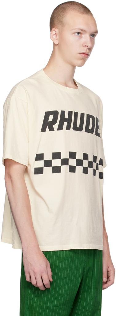 Rhude SSENSE Exclusive Off-White T-Shirt