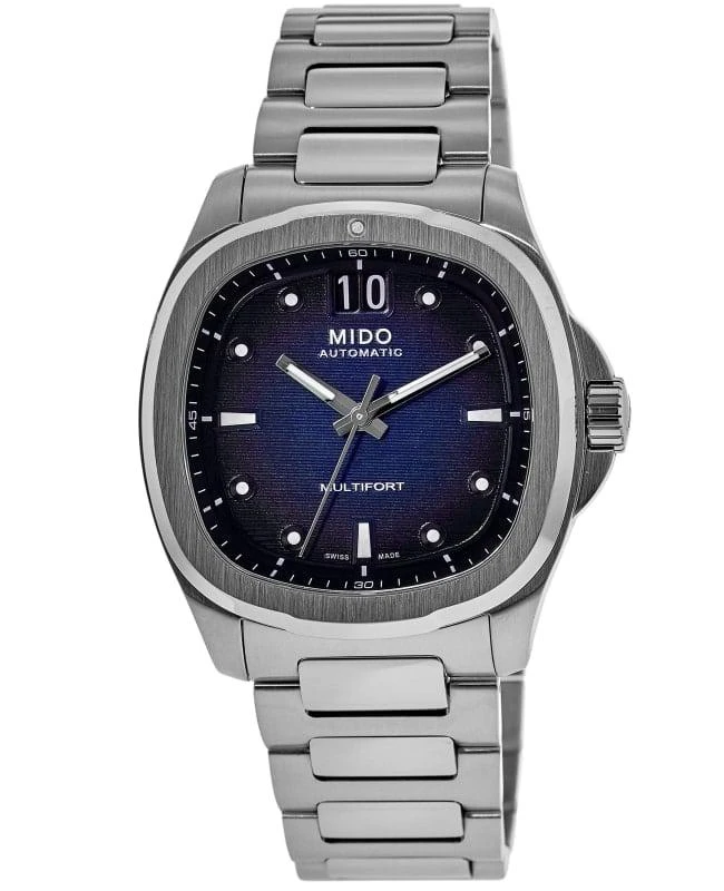 MIDO Mido Multifort TV Big Date Blue Dial Steel Men's Watch M049.526.11.041.00 1