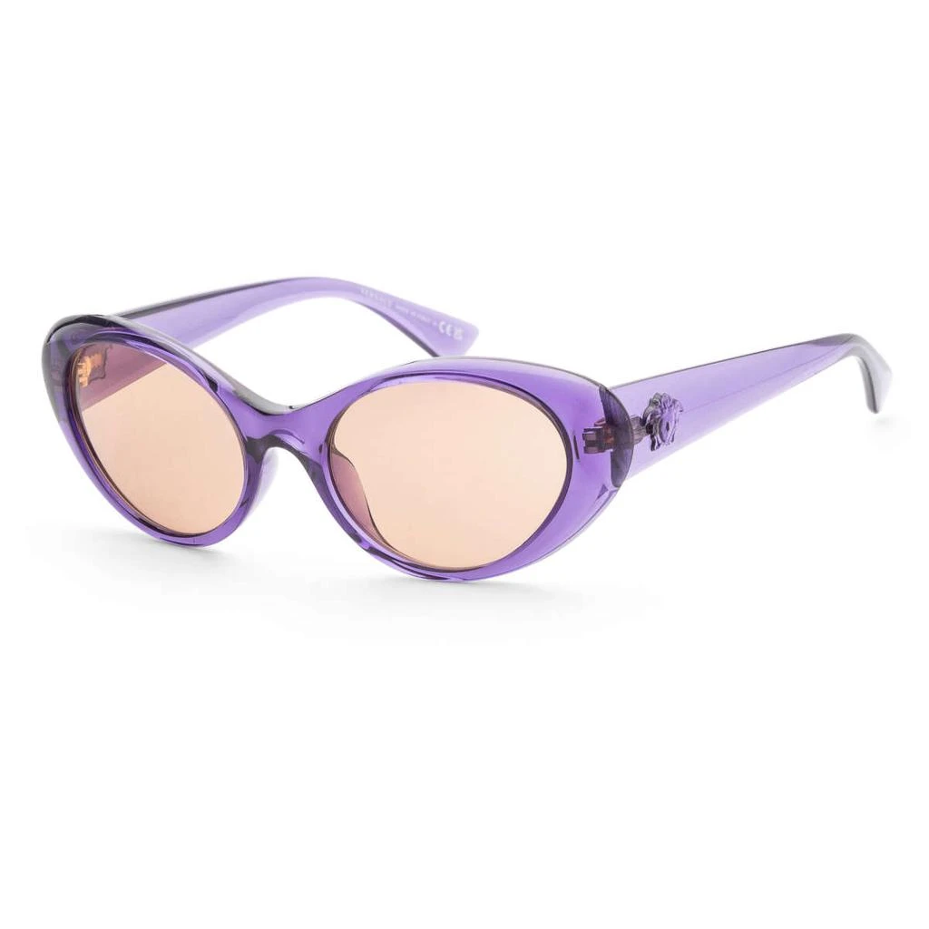 Versace Versace Women's Purple Oval Sunglasses 1
