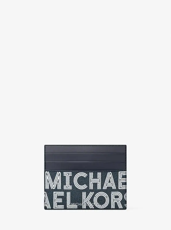 Michael Kors Cooper Graphic Logo Card Case