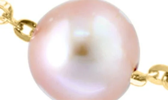 Effy 14K Rose Gold Pink Freshwater Pearl Bracelet 3