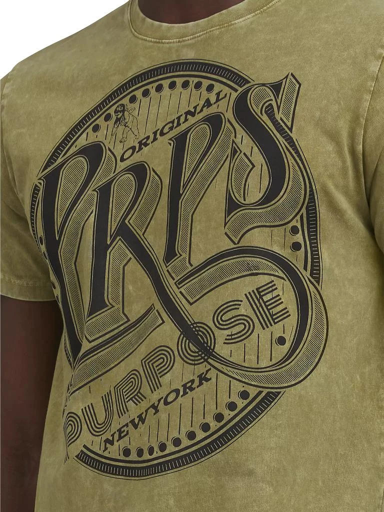 Prps Goods & Co Hardy Logo Cotton T-Shirt 4