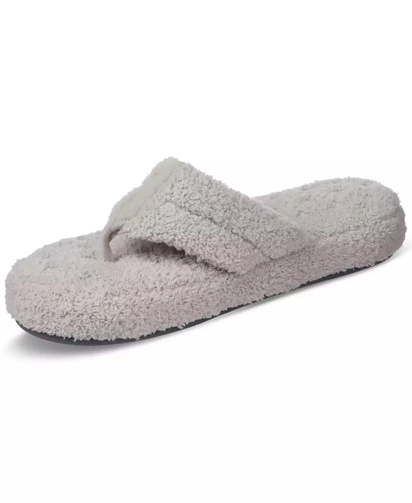 Isotoner Signature Women's Joey Cozy Plush Thong Slippers 6
