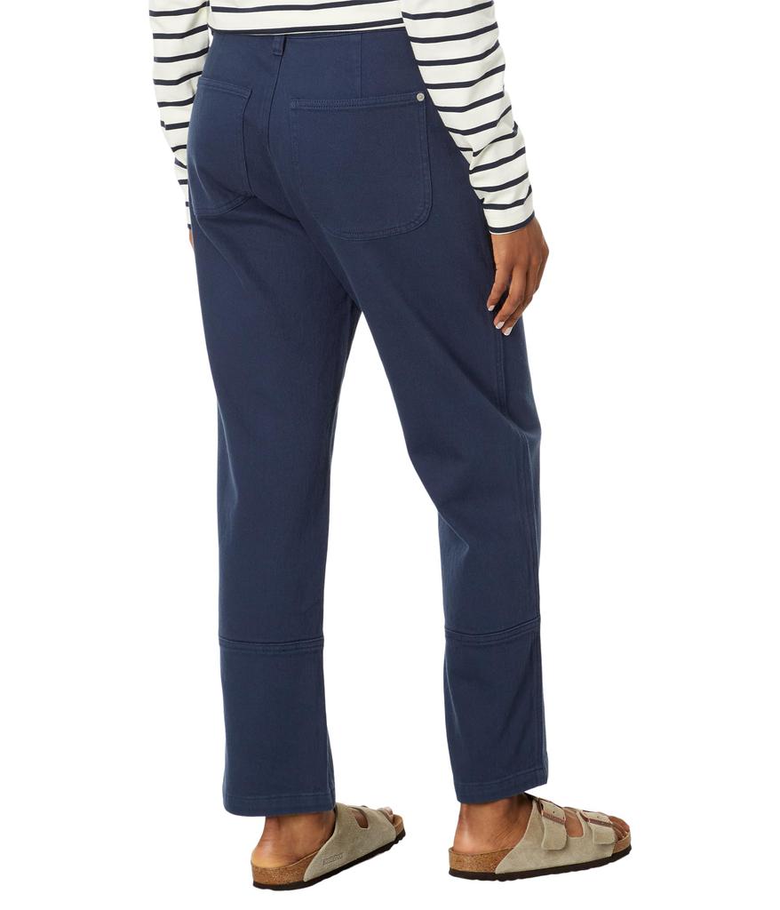 L.L.Bean Signature Washed Cotton Barrel Pants