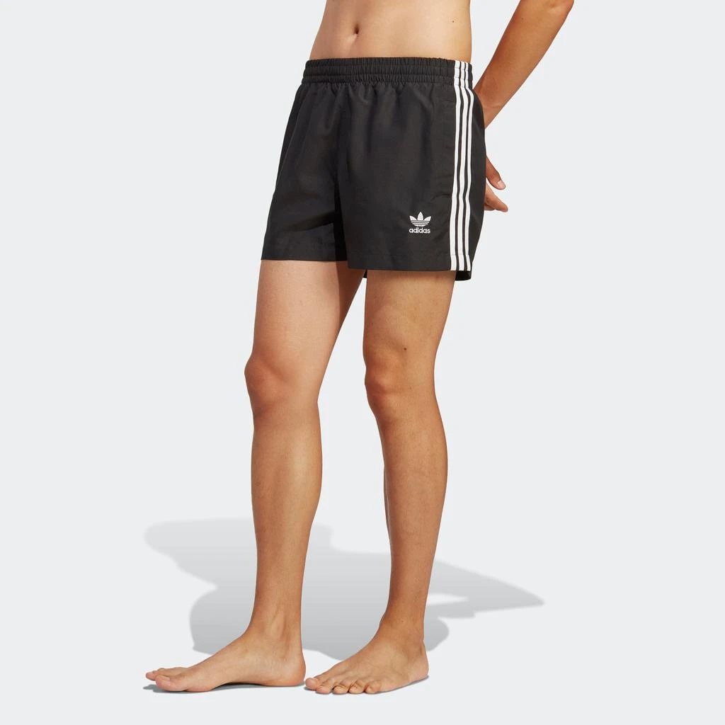 adidas Men's adidas Adicolor 3-Stripes Swim Shorts 1