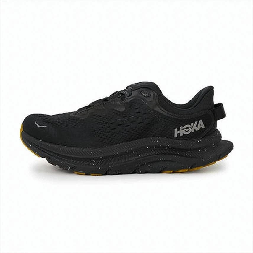 Hoka One One Breathable Mesh Sneakers with Cushioned Rubber Sole