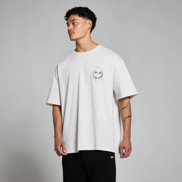 Myprotein MP Men's Race Day Graphic T-Shirt - Natural Cream 2