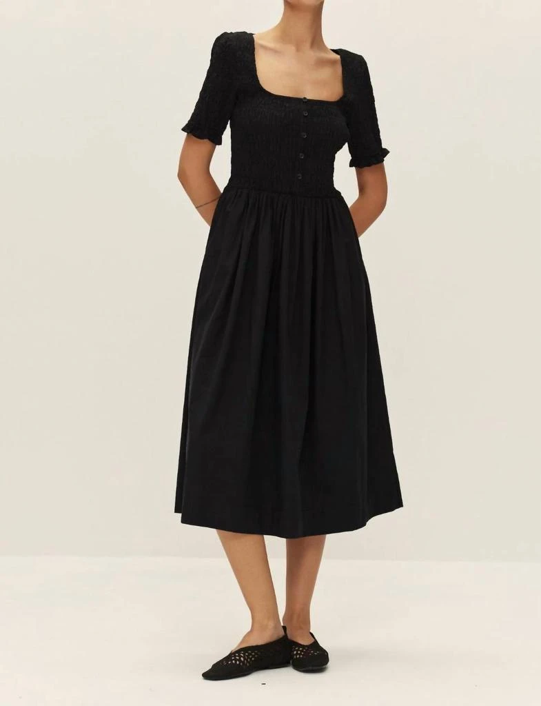 elodie dael mini dress in black Elodie bubble-skirt mini dress in Black main image 0