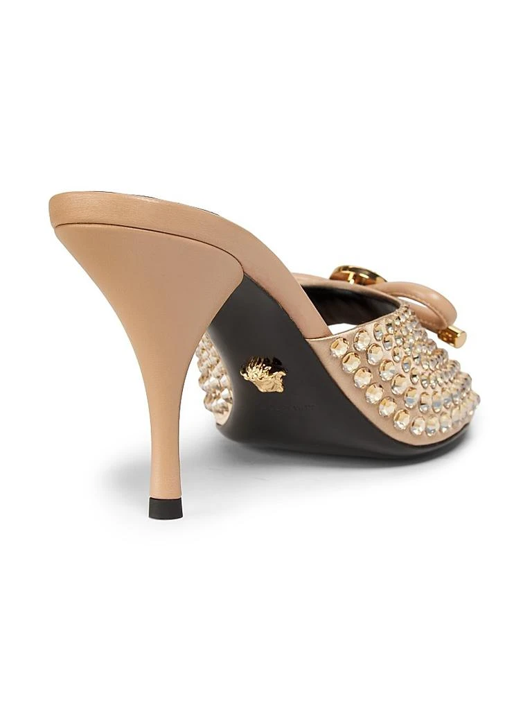 Versace 85MM Medusa Charm Leather Mules 3