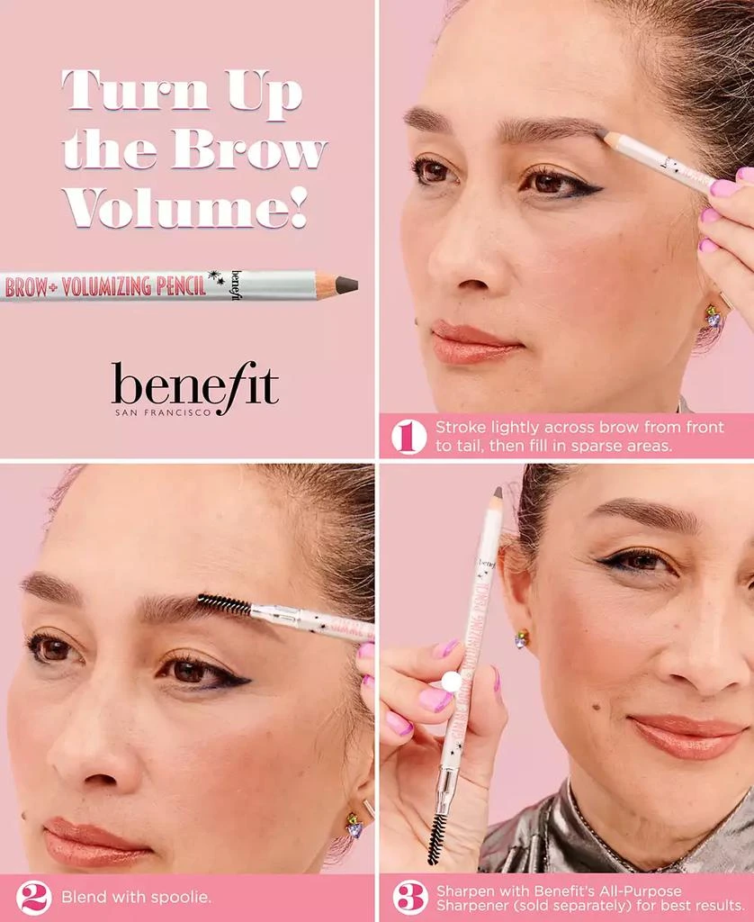 Benefit Cosmetics Mini Gimme Brow+ Volumizing Fiber Eyebrow Pencil 7