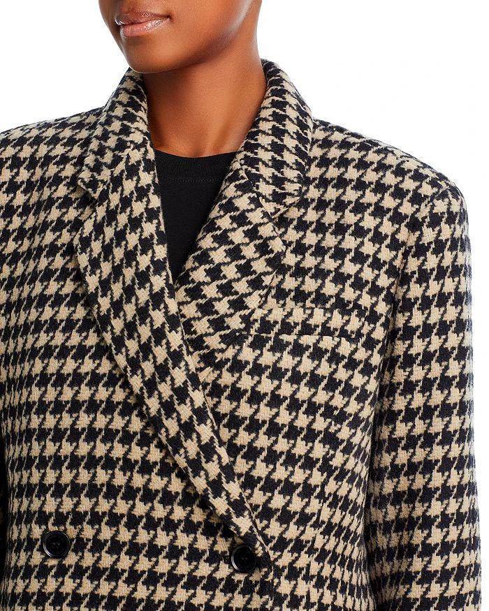 Anine Bing Kaia Houndstooth Blazer 4