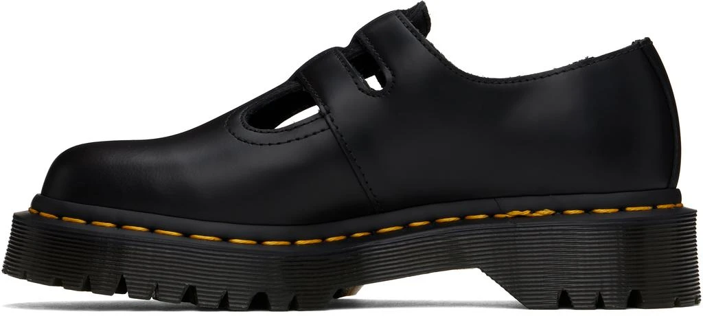 Dr. Martens Black 8065 II Bex Smooth Leather Platform Mary Jane Loafers 3