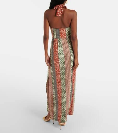 Diane von Furstenberg Annabelle printed jersey maxi dress 3