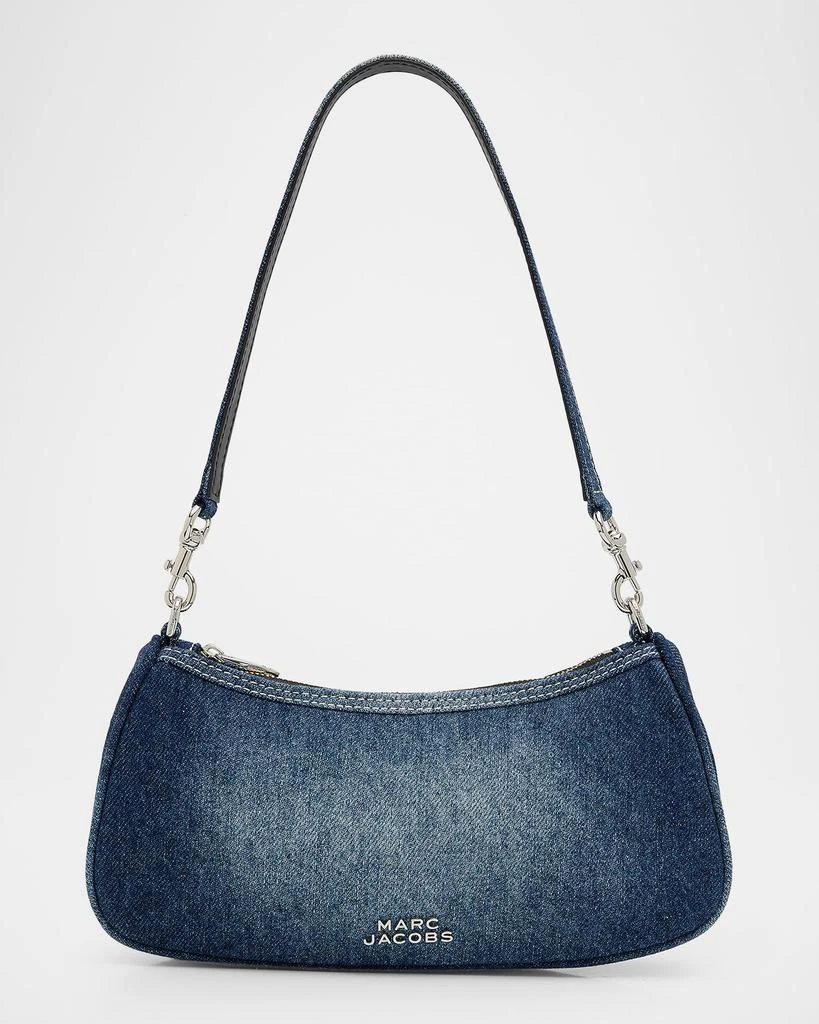 Marc Jacobs The Faded Denim Charm Shoulder Bag