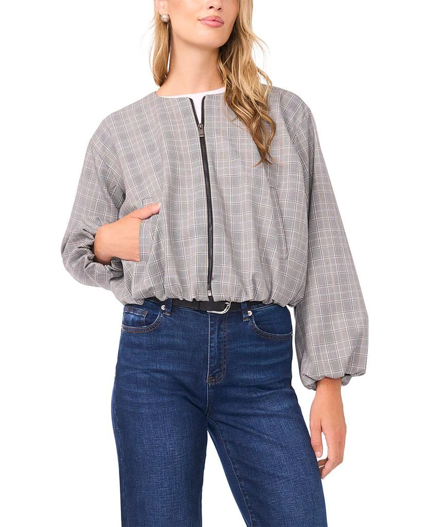 Vince Camuto Cropped long Sleeve Bubble Jacket 6