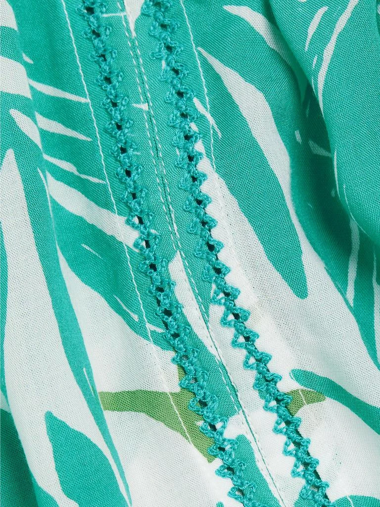 Poupette St Barth Denise Long Floral Slip Dress 7