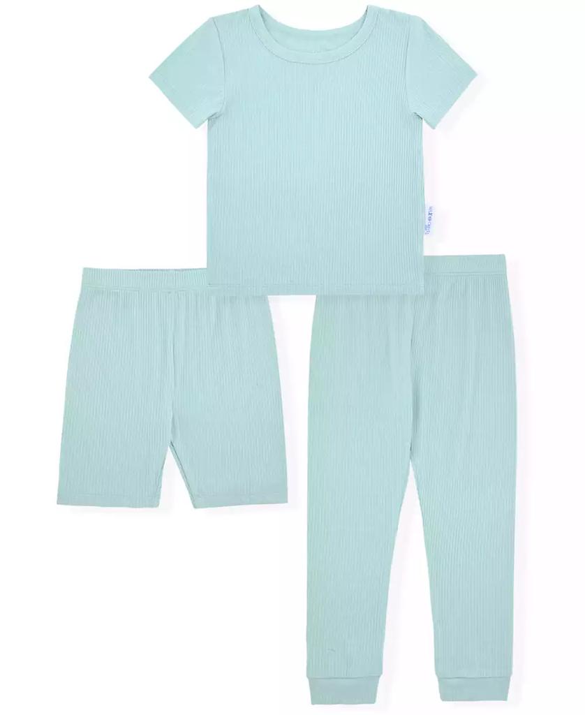 Max & Olivia Baby and Toddler Boys 3-Peiece Pajama Top and Pant Set