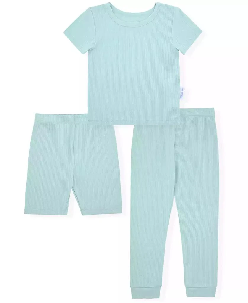 Max & Olivia Baby and Toddler Boys 3-Peiece Pajama Top and Pant Set 1