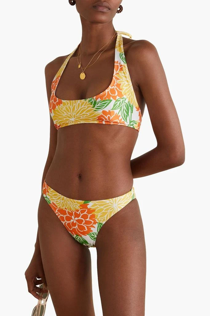 Faithfull the Brand Palmero floral-print mid-rise bikini briefs 2